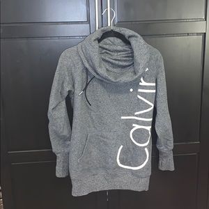 Calvin Klein Sports Performance cowl neck hoodie